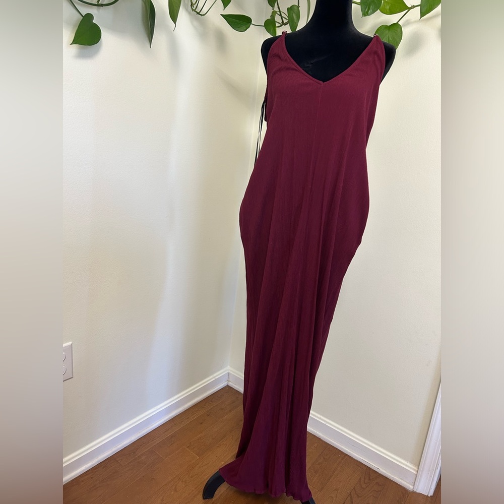 Lulus: Adjustable Spaghetti Strap Maxi Dress WITH Pockets